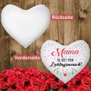 Herz-Kissen - Mein Lieblingsmensch - F&uuml;r Mama