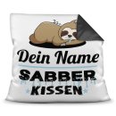 Kissen Faultier personalisiert mit Wunschname - Sein...