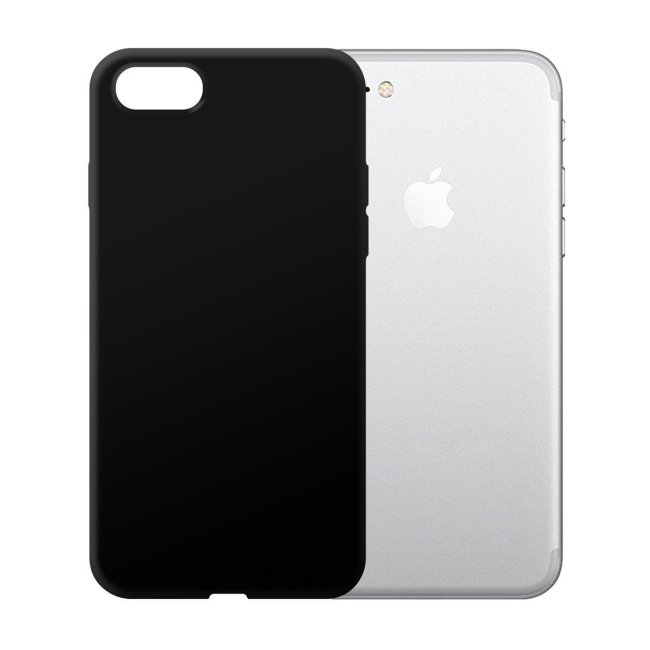 Bedruckte Handyh&uuml;lle f&uuml;r Apple iPhone 7 - Silikoncase Schwarz