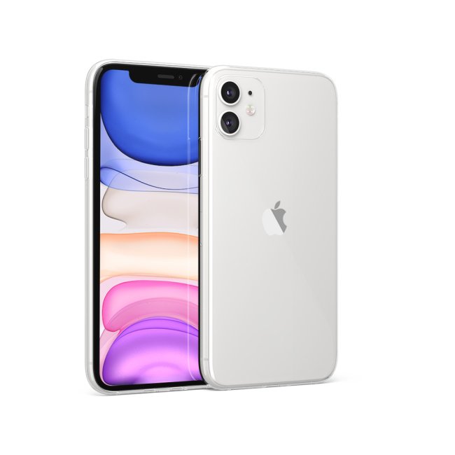 Bedruckte Handyh&uuml;lle f&uuml;r Apple iPhone 11 - Silikoncase Transparent