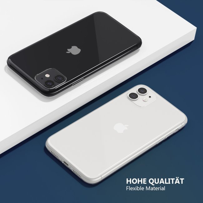 Bedruckte Handyh&uuml;lle f&uuml;r Apple iPhone 11 - Silikoncase Transparent