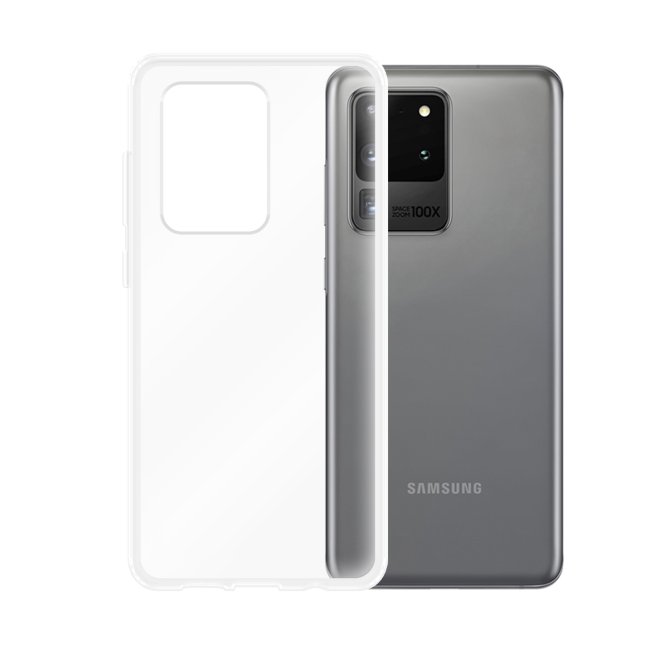 Bedruckte Handyh&uuml;lle f&uuml;r Samsung Galaxy S20 Ultra - Silikoncase Transparent