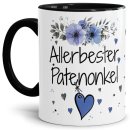 Tasse mit sch&ouml;nem Blumenmotiv - Allerbester...