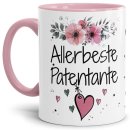 Tasse mit sch&ouml;nem Blumenmotiv - Allerbeste...