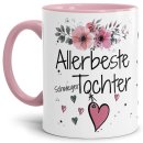 Tasse mit sch&ouml;nem Blumenmotiv - Allerbeste...