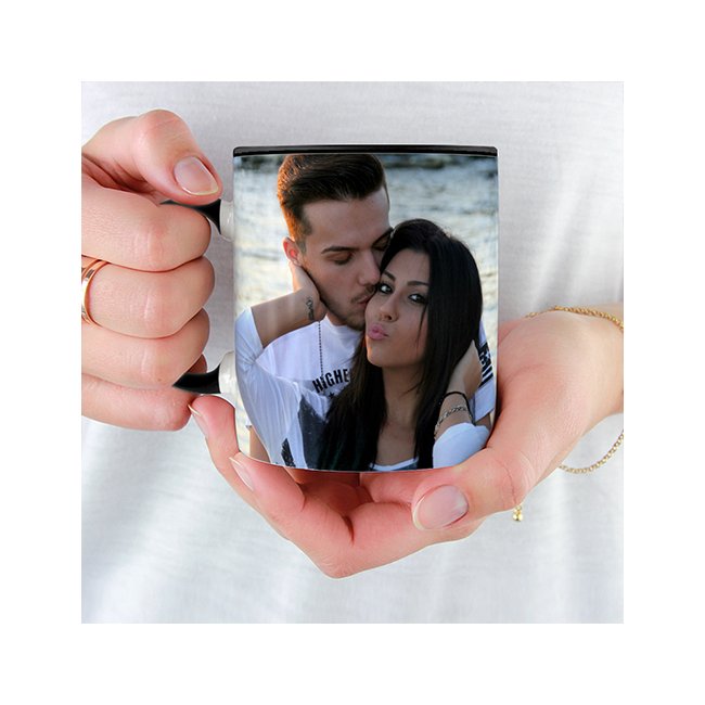 Farbige Fototasse Schwarz Panorama Druck Selbst Gestalten Print R 12 95