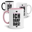 Spruchtassen - ich bin schwanger, ich darf das!