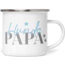 Emaille Tasse - Hundepapa