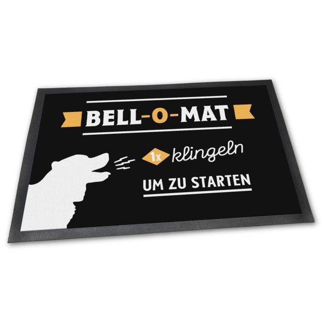 Fu&szlig;matte mit Spruch - Bell-O-mat