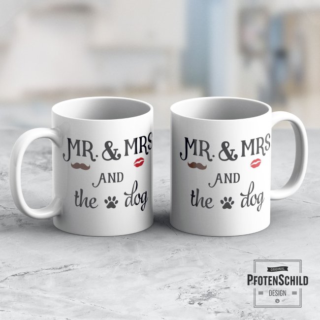 Tasse - Mr.and Mrs. And the dog