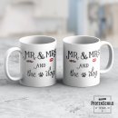 Tasse - Mr.and Mrs. And the dog