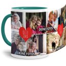 Tasse mit Fotocollage - Beste Oma - Innen &amp; Henkel...