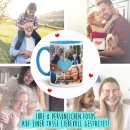 Tasse mit Fotocollage - Bester Opa - Innen &amp; Henkel...