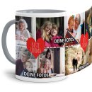 Tasse mit Fotocollage - Beste Uroma - Innen &amp; Henkel...