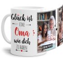 Tasse - Gl&uuml;ck ist, eine Oma wie Dich zu haben - mit...