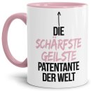 Tasse mit Spruch - Du bist die sch&auml;rfste, geilste...