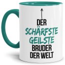 Tasse mit Spruch - Du bist der sch&auml;rfste, geilste...