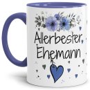 Tasse mit Spruch - Allerbester Ehemann - Innen &amp;...