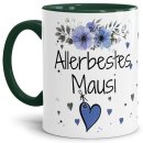 Tasse mit Spruch - Allerbestes Mausi m&auml;nnlich -...