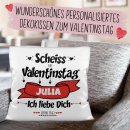 Kissen mit Spruch und Wunschname selbst beschriften -...